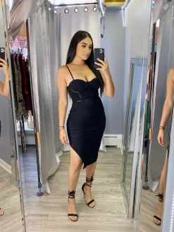Addicted To You Dress (Black)