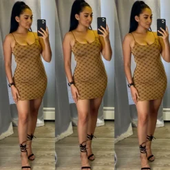 Albany Dress (Mocha)