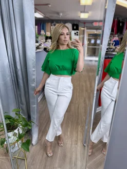 Alessa Top (Green)