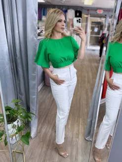 Alessa Top (Green)