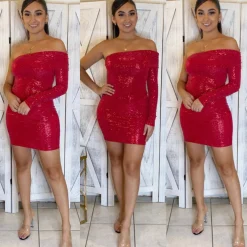 Alexis Dress (Red)