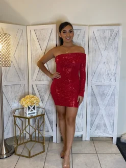 Alexis Dress (Red)