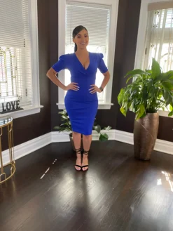 Amelia Dress (Royal)
