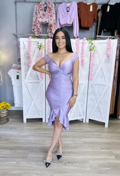 Anadela Dress (Lavender)