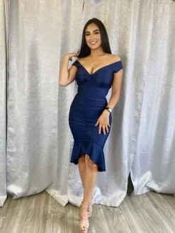 Anadela Dress (Navy)