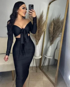 Anahy Dress (Black)