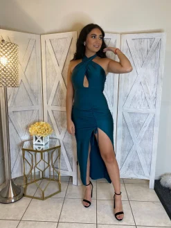 Anahy Dress (H Green)