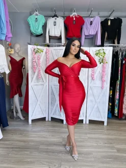 Anahy Dress (Red)