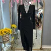 Arriving Late Dress (Black)