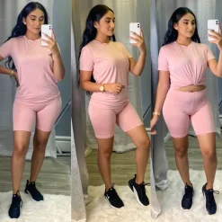 Arya Short Set (Mauve)