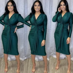 Belinda Dress (Green)