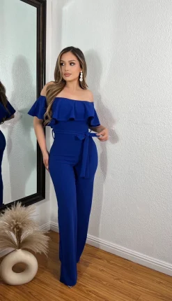 Belinda Jumpsuit (Blue)
