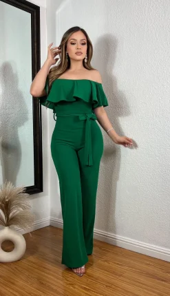 Belinda Jumpsuit (Green)