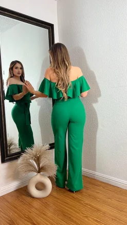 Belinda Jumpsuit (Green)