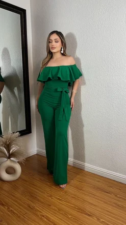 Belinda Jumpsuit (Green)