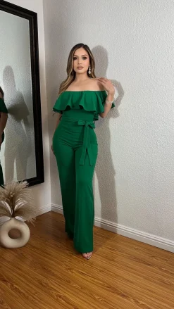 Belinda Jumpsuit (Green)