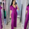 Bethany Jumpsuit (Fuchsia)