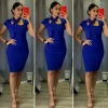 Bow Me A Kiss Dress (Royal)