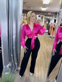 Camila Top - Fuchsia