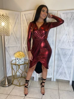 Candela Dress (Red)