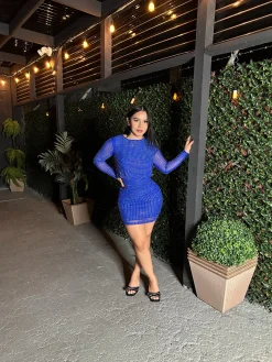 Caralyn Dress (Royal)