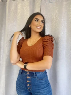 Ciara Top (Camel)