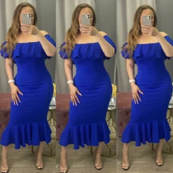 Clarissa Dress -Royal