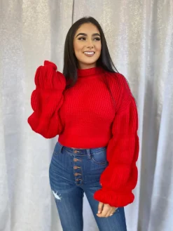 Emilia Sweater (Red)