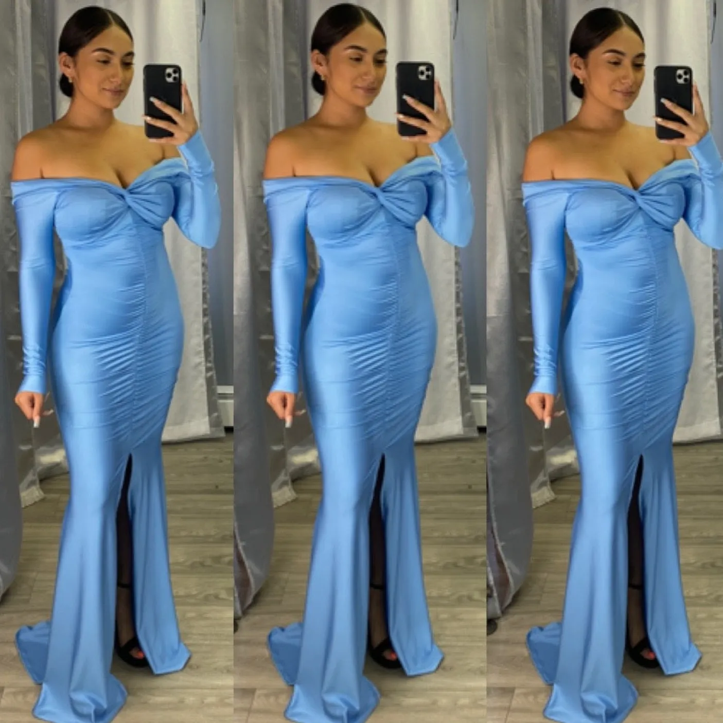 Felicia Gown (Blue)