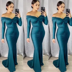 Felicia Gown (Dk Teal)