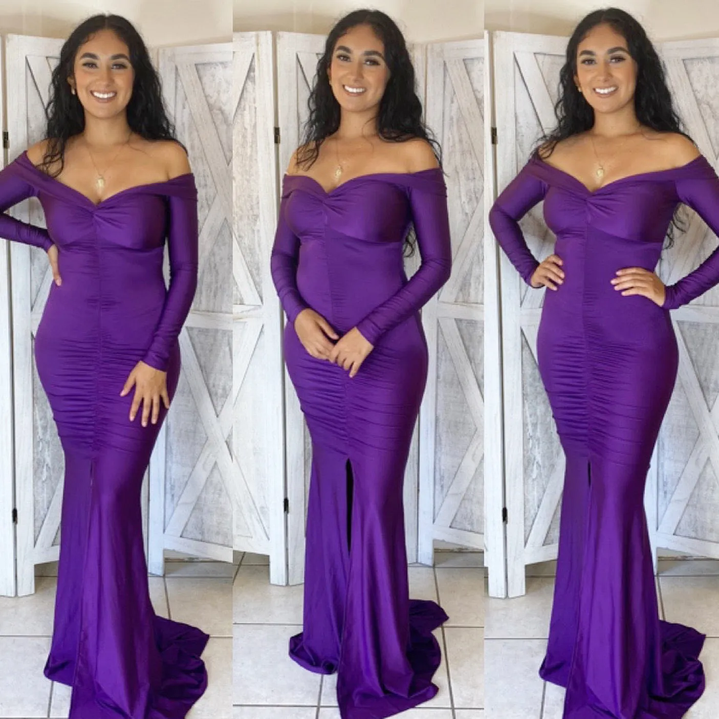 Felicia Gown (Purple)
