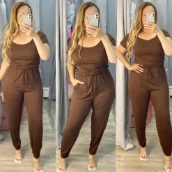 Fernanda Jumpsuit (Coffee)