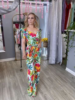 Floral Ocassion Jumpsuit