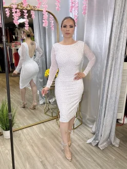 Hanna Dress (White)