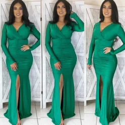 Harper Dress (Green)