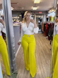 Iliana Pants (Yellow)