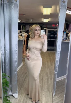 Influence Me Dress (Sand)