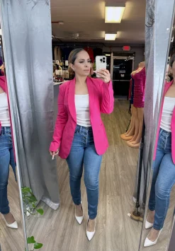 Isabel Blazer (Fuchsia)