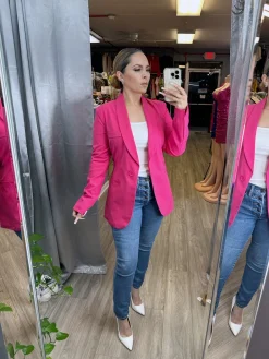Isabel Blazer (Fuchsia)