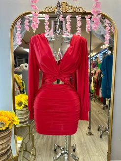 Isabella Dress (Red)