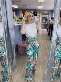 Isla Bonita Palazzo Pants