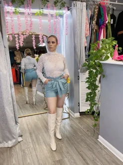 Jovanna Shorts (Blue)
