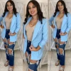Julian Boyfriend Blazer (Baby Blue)