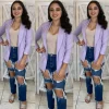 Julian Boyfriend Blazer (Lilac)
