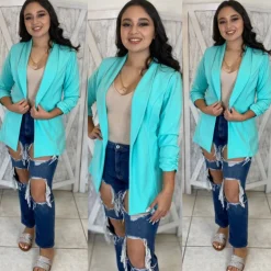 Julian Boyfriend Blazer (Mint)