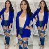 Julian Boyfriend Blazer (Royal)
