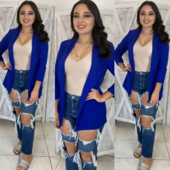 Julian Boyfriend Blazer (Royal)