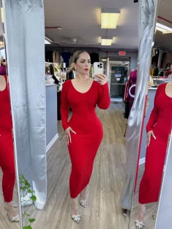 Julissa Dress (Red)