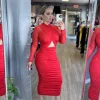 Kaci Dress - Red