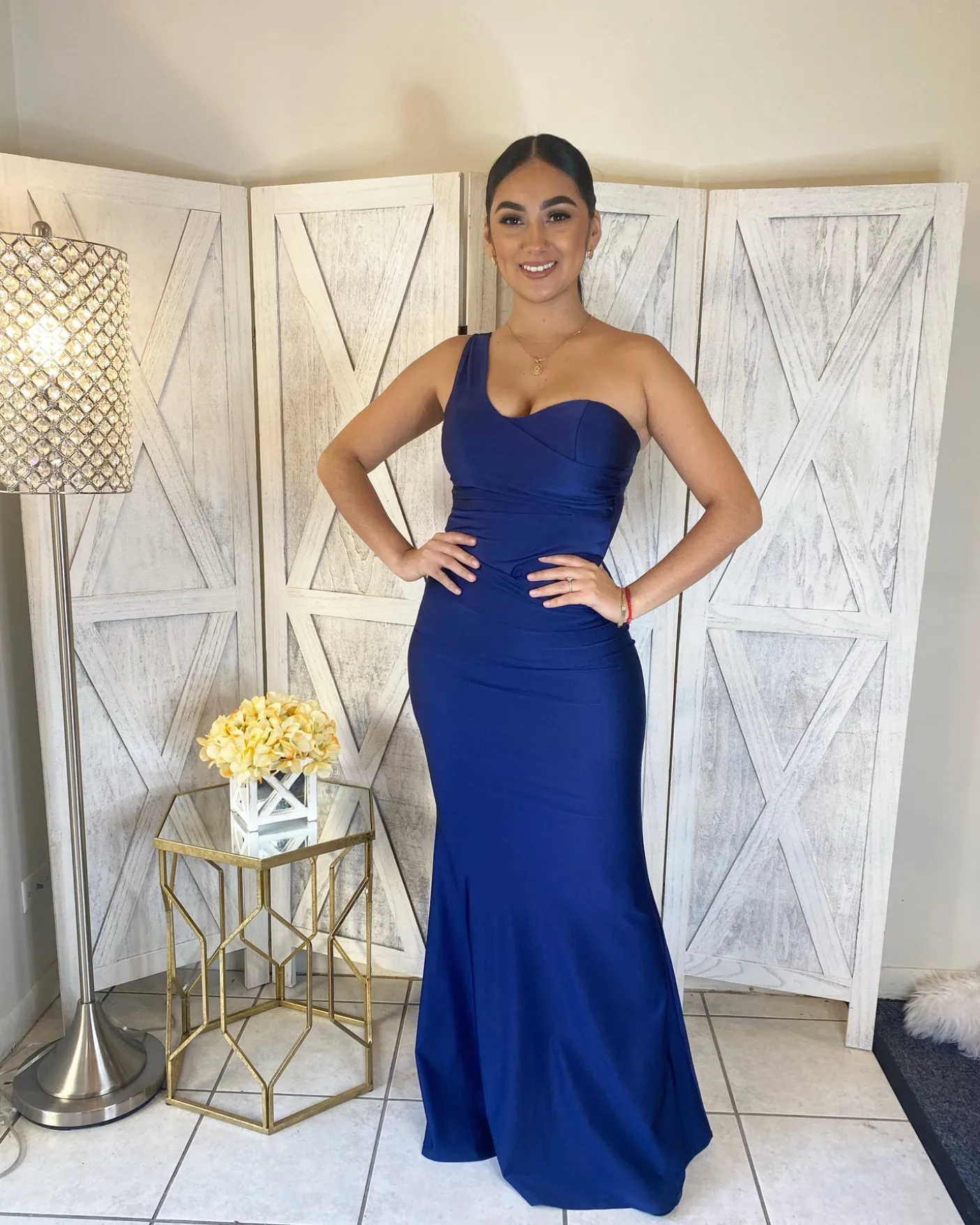 Keeping It Classy Dress (Navy)